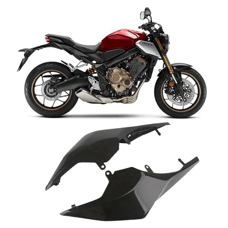 

Motorcycle Rear Passenger Seats Side Cover Rear Seats Side Cover Fairing Suitable for Honda CB650R CBR650R 2019- 2021