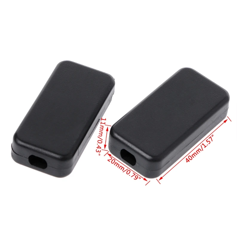 

5Pcs New Plastic Electronic Project Box Enclosure Instrument Case DIY 40x20x11mm L4MF