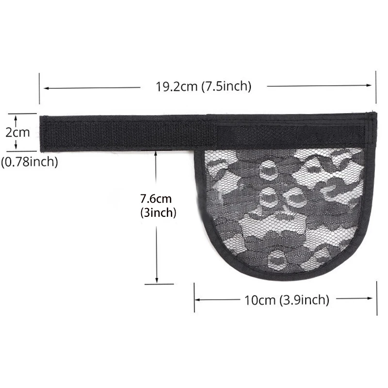 5 шт. Кружевная Сетка для прически конский хвост | Красота и здоровье