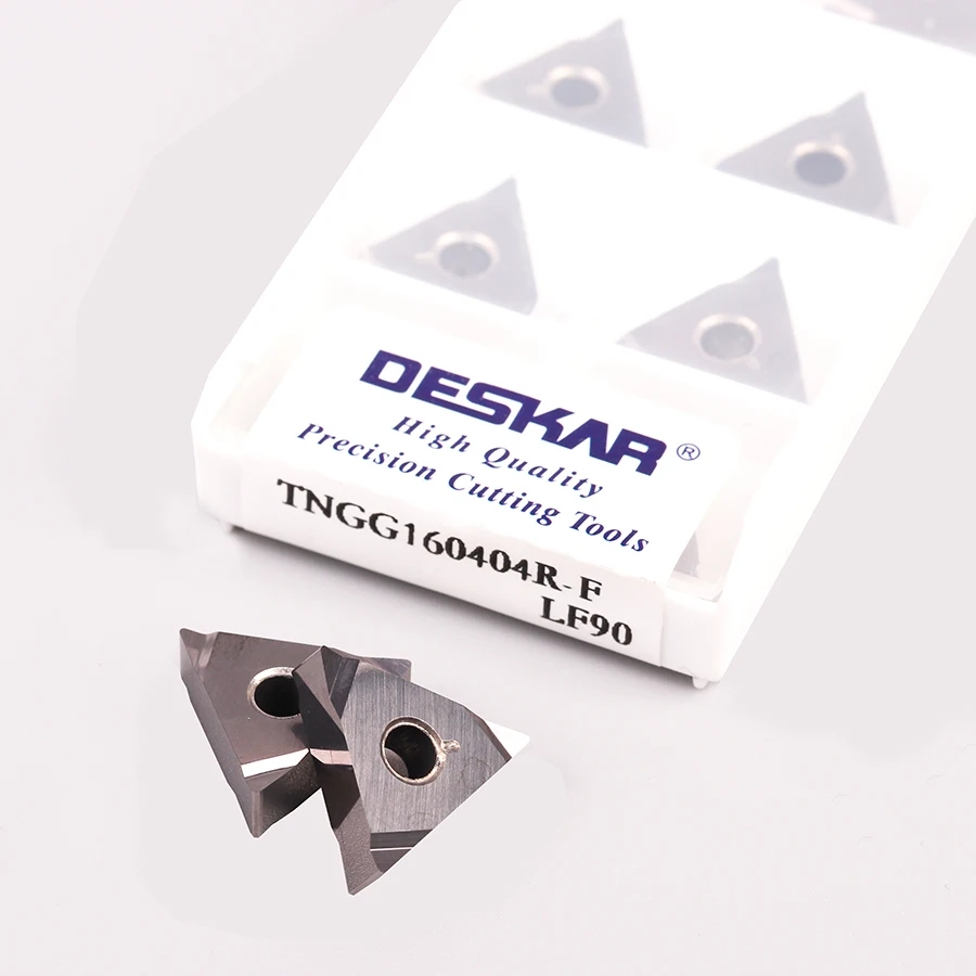 

TNGG160404R-F LF90 TNGG160404L-F LF90 Cermet blade CNC Lathe Tool Wear-resistant Cutting Turning Tool suitable for steel cutting