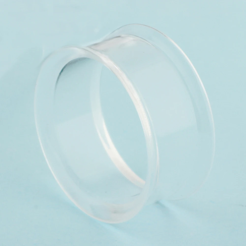 2 шт./лот прозрачный акриловый двойной закручивающийся винт телесный туннель