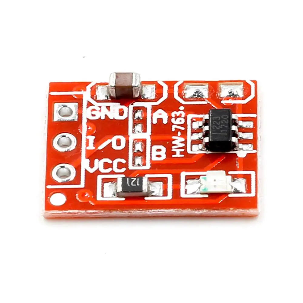 10 шт. TTP223 кнопочный модуль самоблокирующийся/без блокировки сенсорные