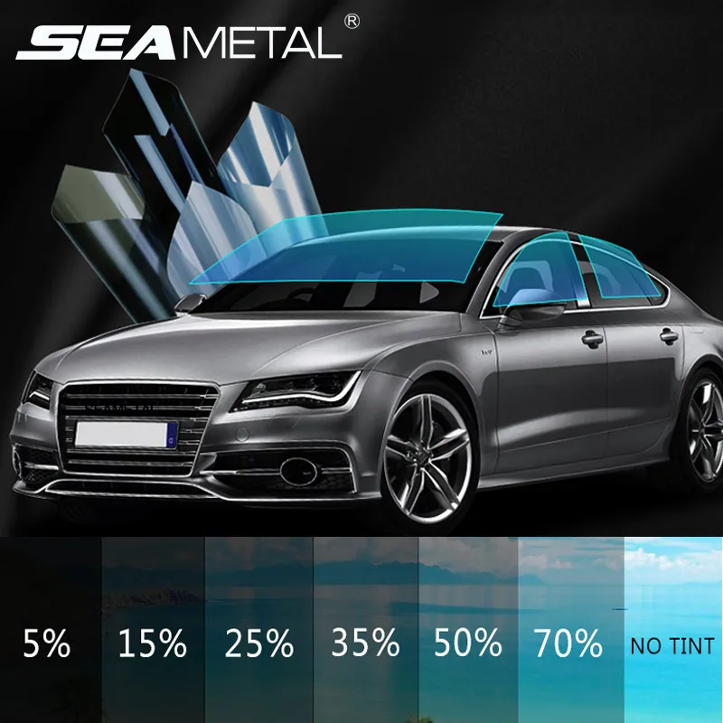 Тонированная пленка для окна автомобиля набор УФ защита наклейка дневной