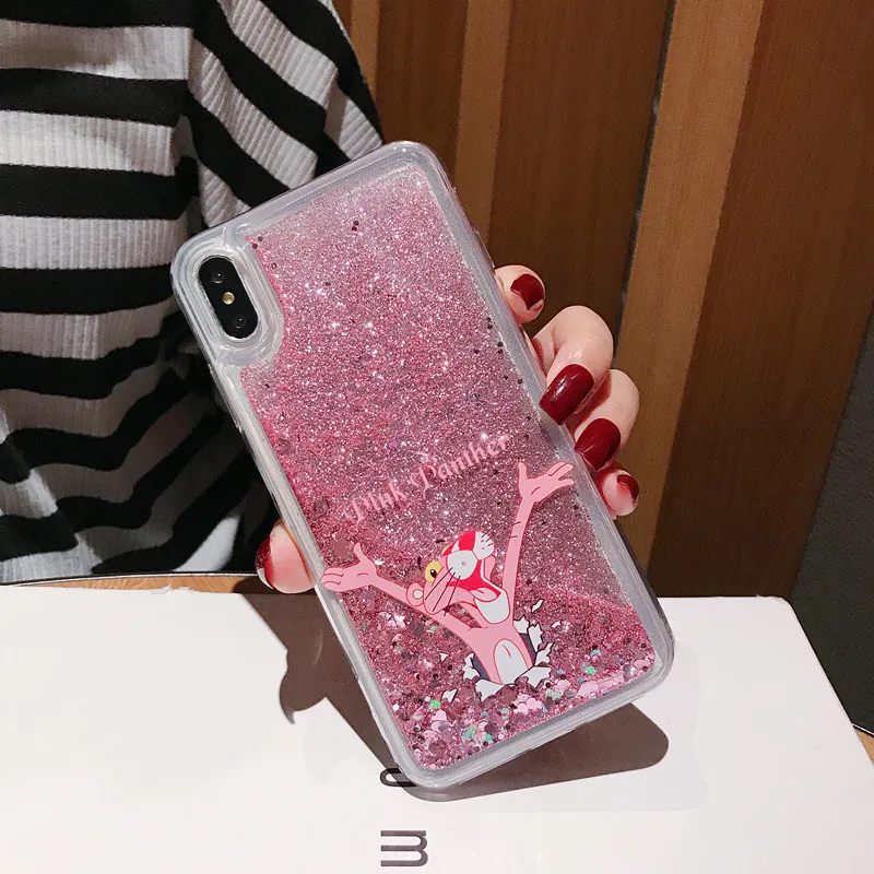 Динамический Розовая пантера чехол для телефона Samsung Galaxy J3 J4 J5 J6 J7 J8 A3 A5 A6 A7 A8 A9 плюс