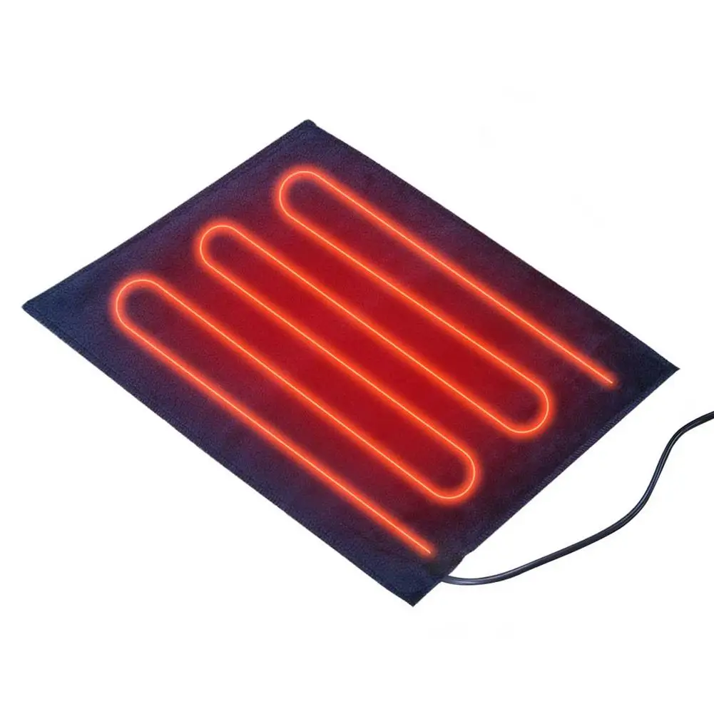 

USB Heating Pad Adjustable Temperature Breathable Safety Warming Mat Back Shoulder Waist Brace Support Heating Belt Band