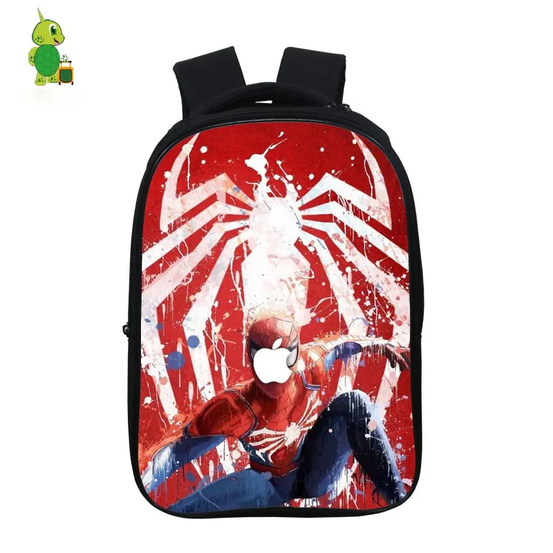 Рюкзак Mochila Человек-паук, дальний от дома, школьные сумки для подростков мальчиков и девочек, 14,5 Дюймов, детские сумки для книг, водонепроницаемые дорожные сумки - Цвет: 23