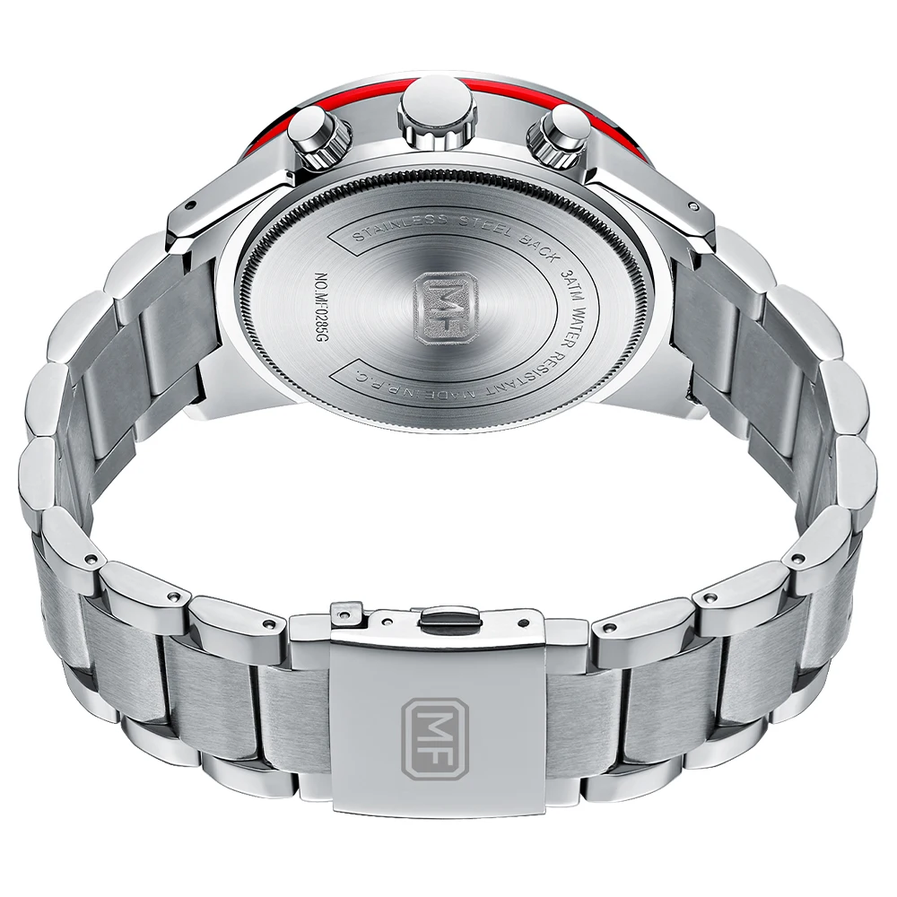 MINI FOCUS новый лучший бренд класса люкс модные мужские часы из нержавеющей стали