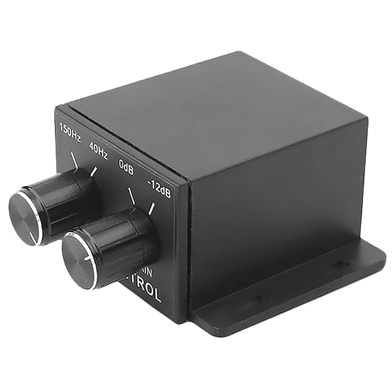 New Car Power Amplifier o Regulator Bass Subwoofer Equalizer Crossover Controller 4 Rca Adjust Line Level Volume | Электроника