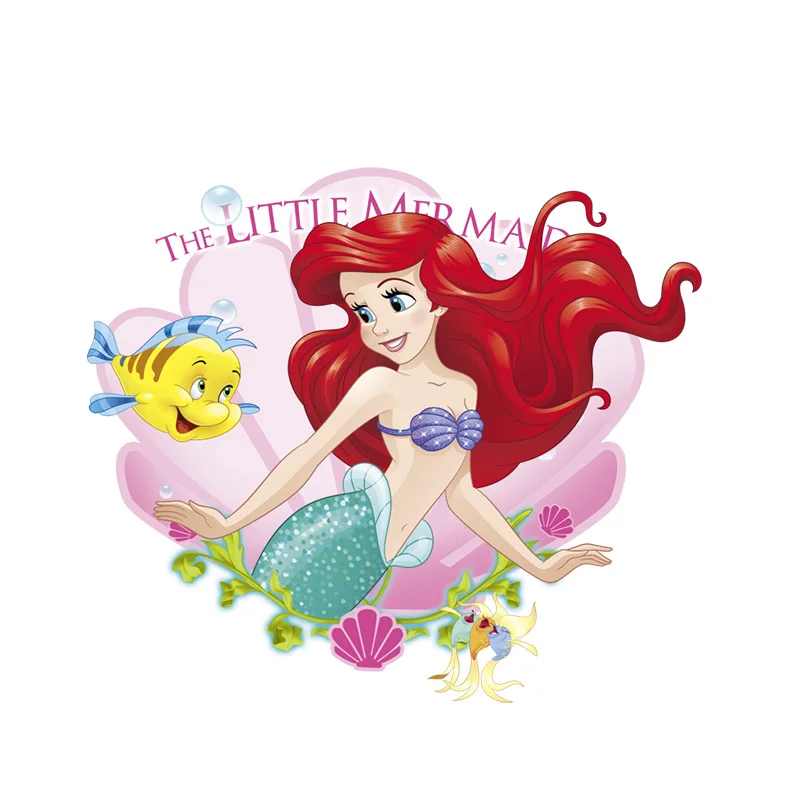 Disney Белоснежка Принцесса настенные наклейки детские комнаты мультяшное украшение для дома 20*30 см настенные наклейки ПВХ художественная Мураль Сделай Сам обои - Цвет: A011-P
