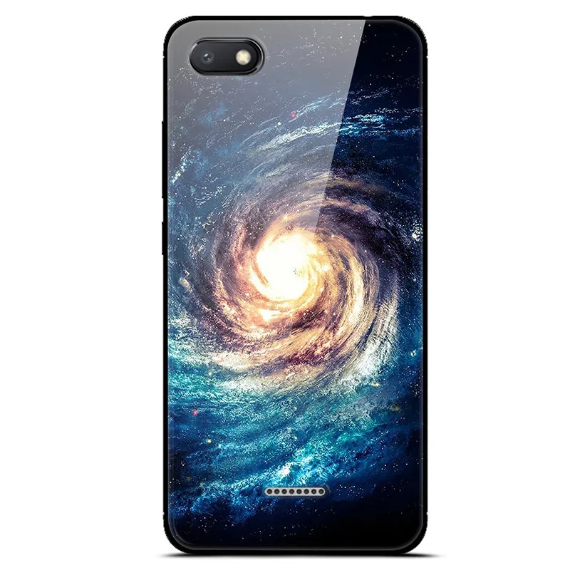 20 For Xiaomi Redmi 6A Case Cover Luxury Tempered Glass Case Phone Cover For Xiomi Redmi 6A 6 A A6 Phone Back Fundas Redmi 6A Case - Цвет: 20