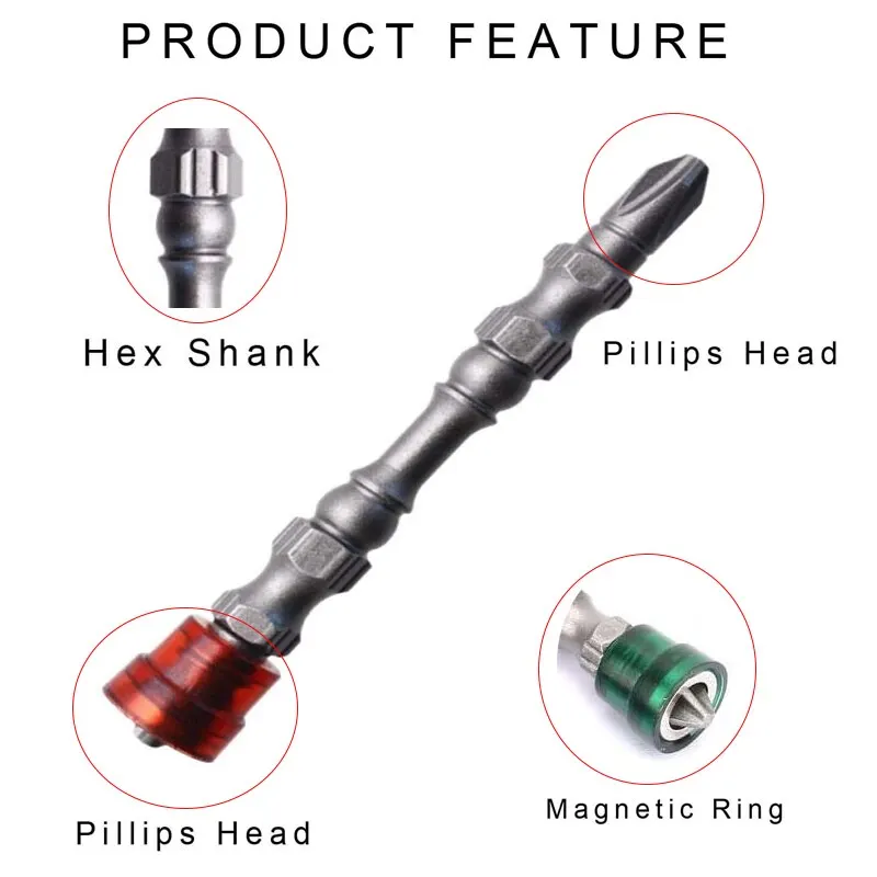 Набор отверток ph2 Phillips комплект насадок с двойной головкой | Инструменты