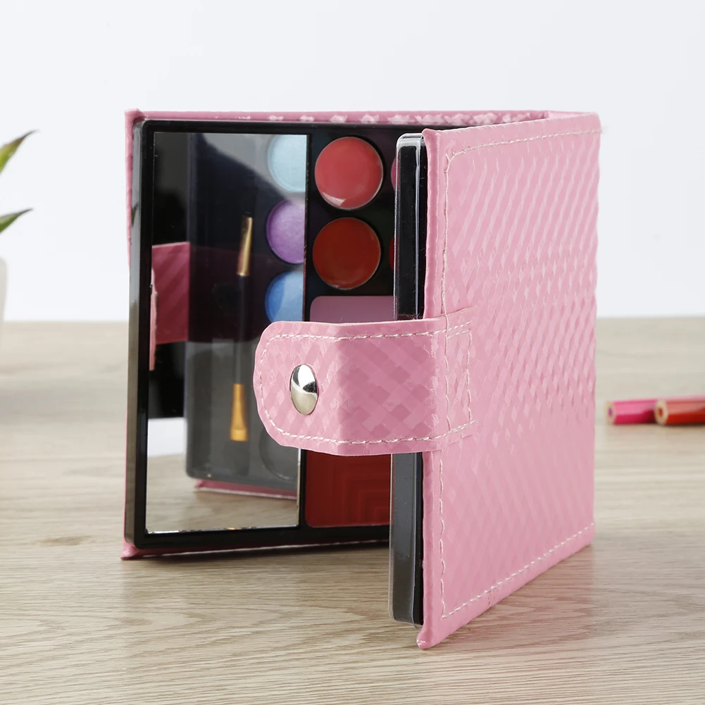 32 цвета матовые блестящие тени блеск для губ пудра лица Румяна Палитра розовая