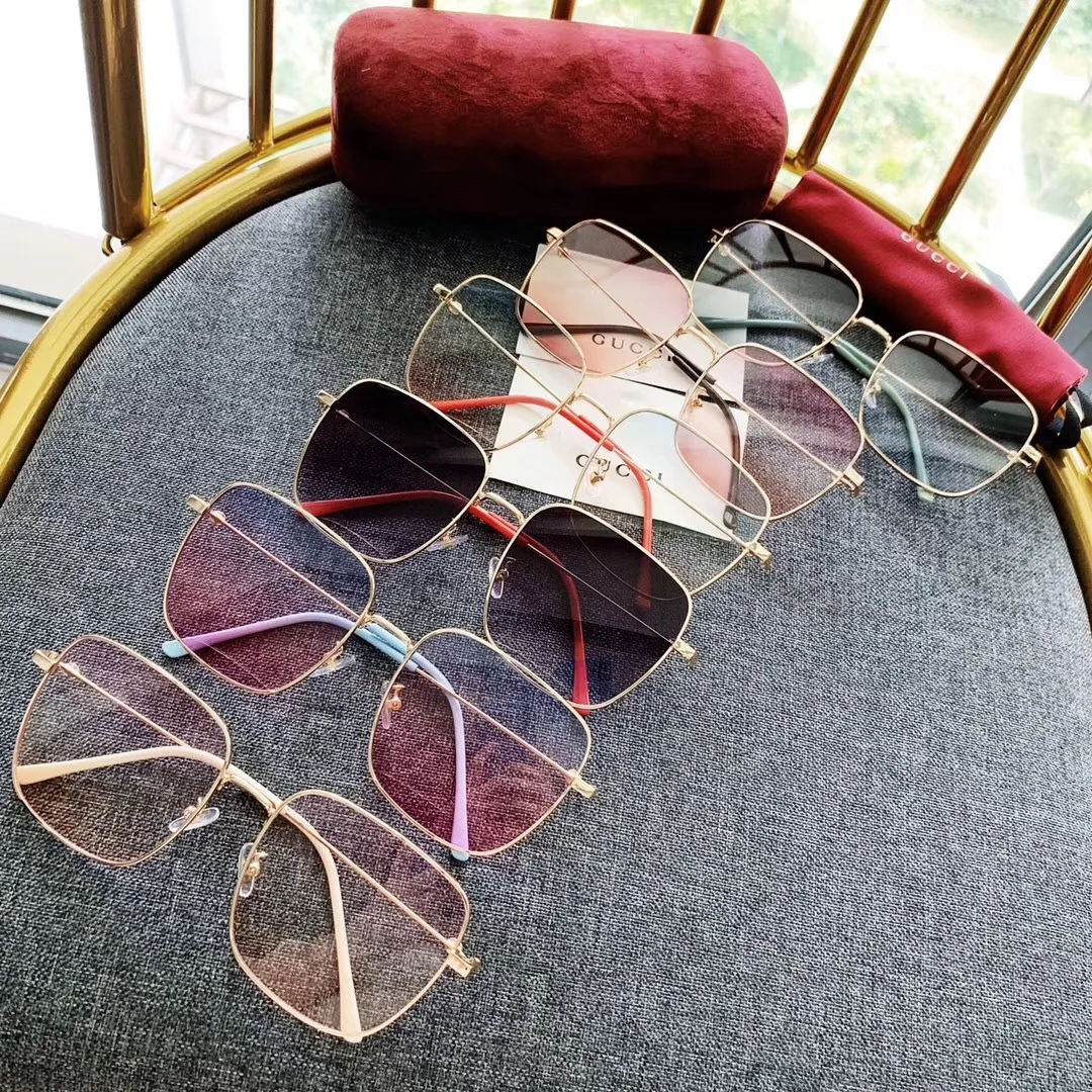 Настоящие желтые солнцезащитные очки Женские Ретро брендовые дизайнерские