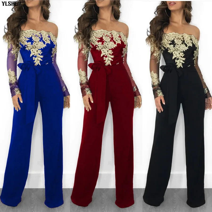 Женский комбинезон сексуальные кружевные женские комбинезоны вечерние