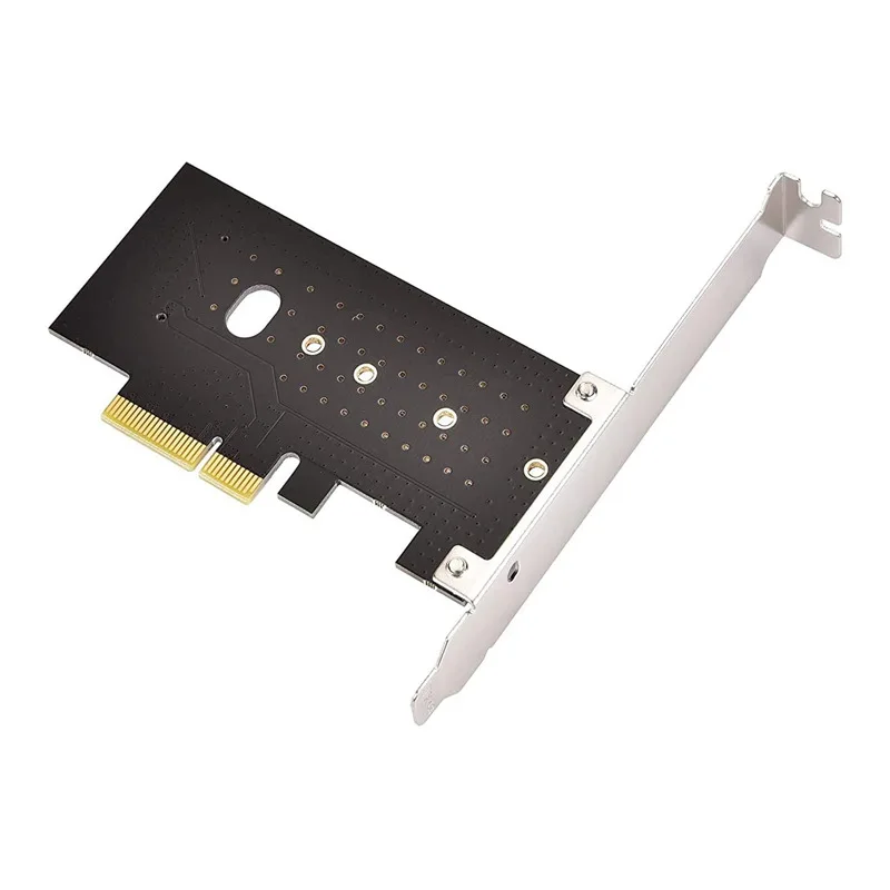 

NGFF M.2 NVME SSD To PCI Express PCIe 3.0 X4 Host Controller Expansion Card M-Key SSD Adapter Card with Low Profile Bracket