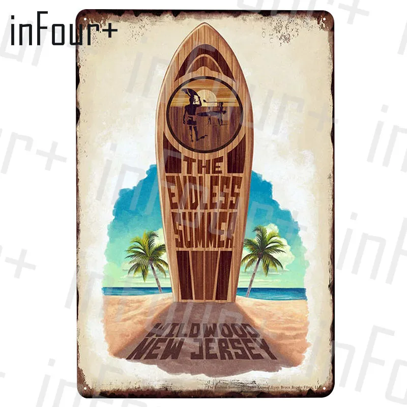 California Metal Plate Tin Sign Plaque Vintage Decor Poster Home Bar Pub Cafe Decoration Posters | Дом и сад