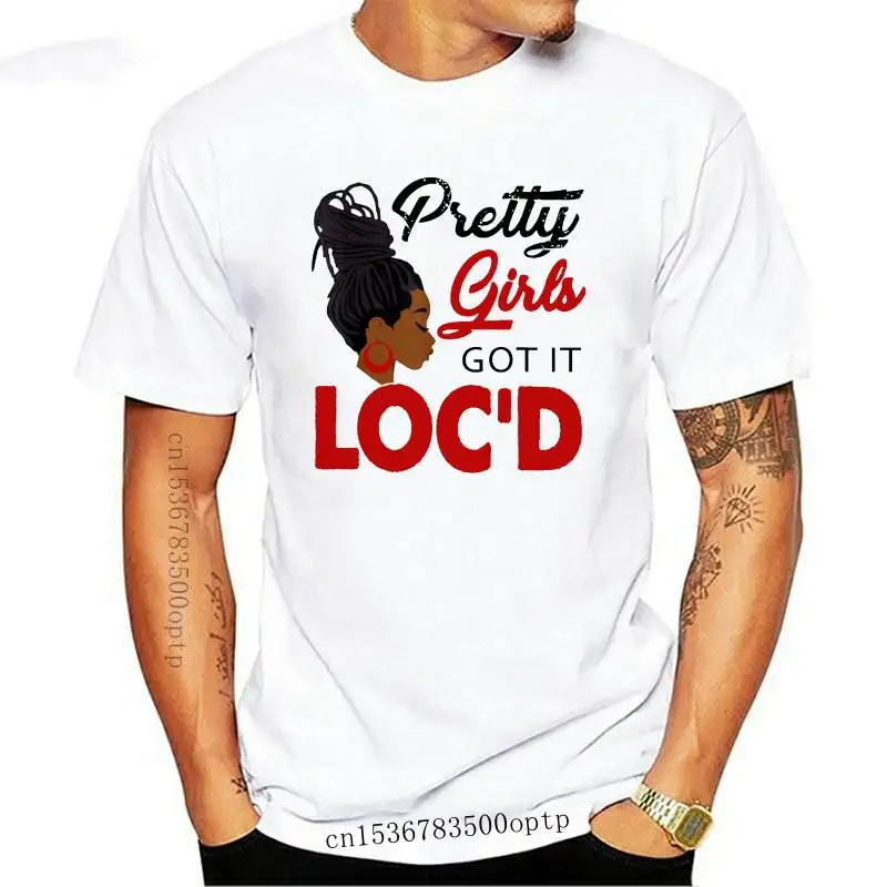 

Забавная Мужская футболка, модная футболка для красивых девушек, с надписью It Loc d, черная женская футболка для девушек