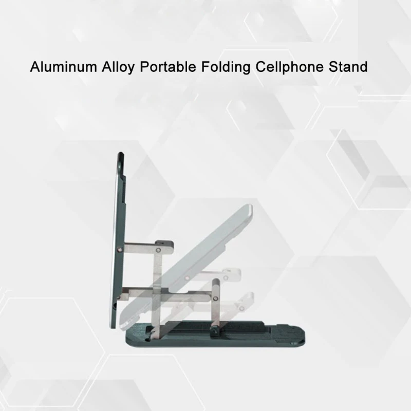 mini invisible desk phones holder portable ultra thin desktop stand table universal phone mount for iphone samsung xiaomi huawei free global shipping