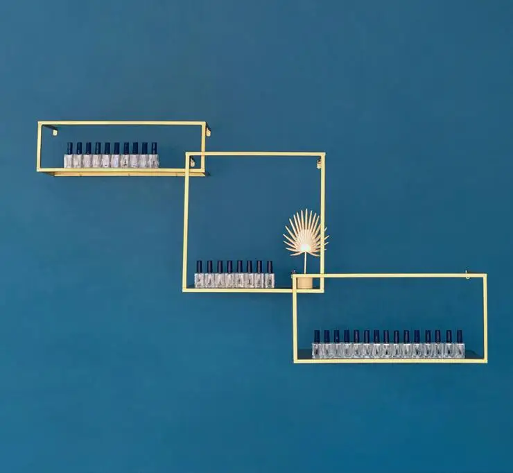 Магазин для ногтей железная художественная ноготь лак полка подставка лака