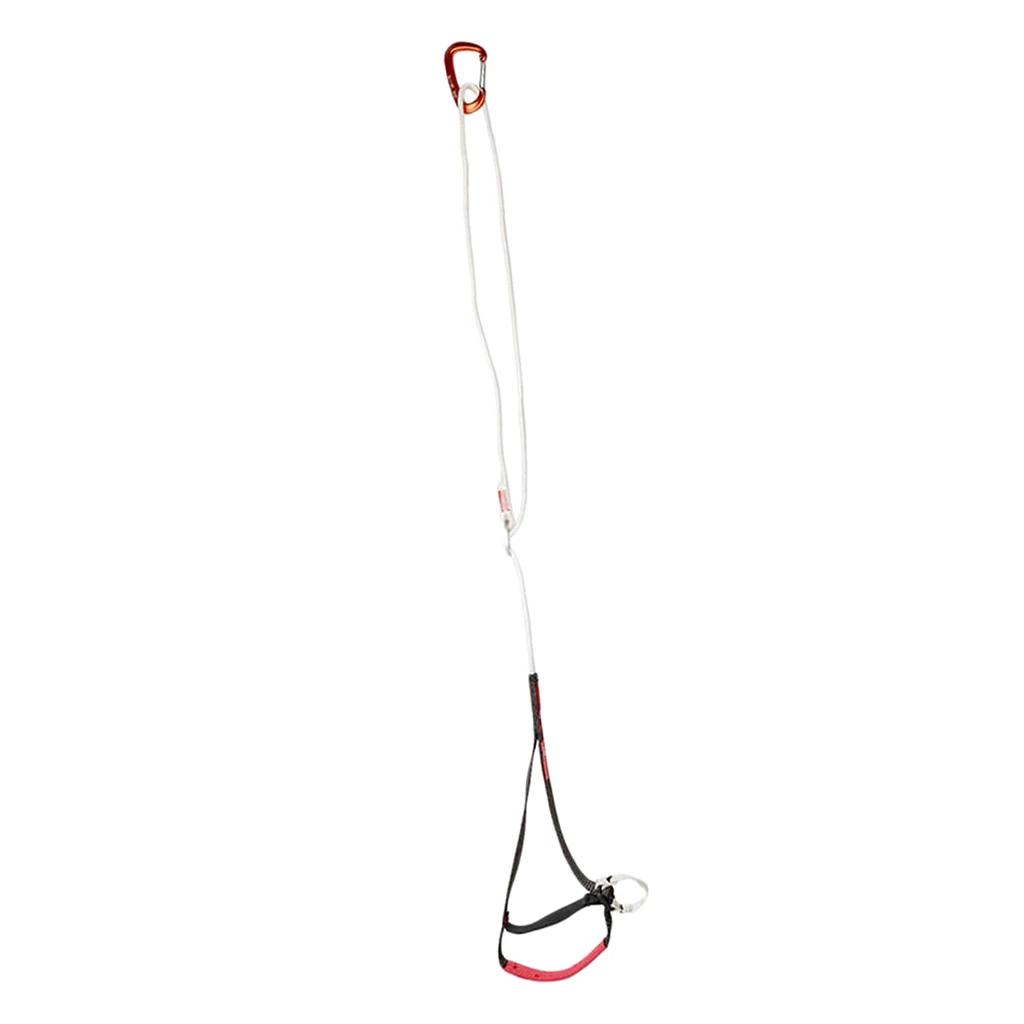

Foot Loop Climbing Ascender Sling Belt, Adjustable Nylon Webbing Strap Lanyard for Sports Outdoors