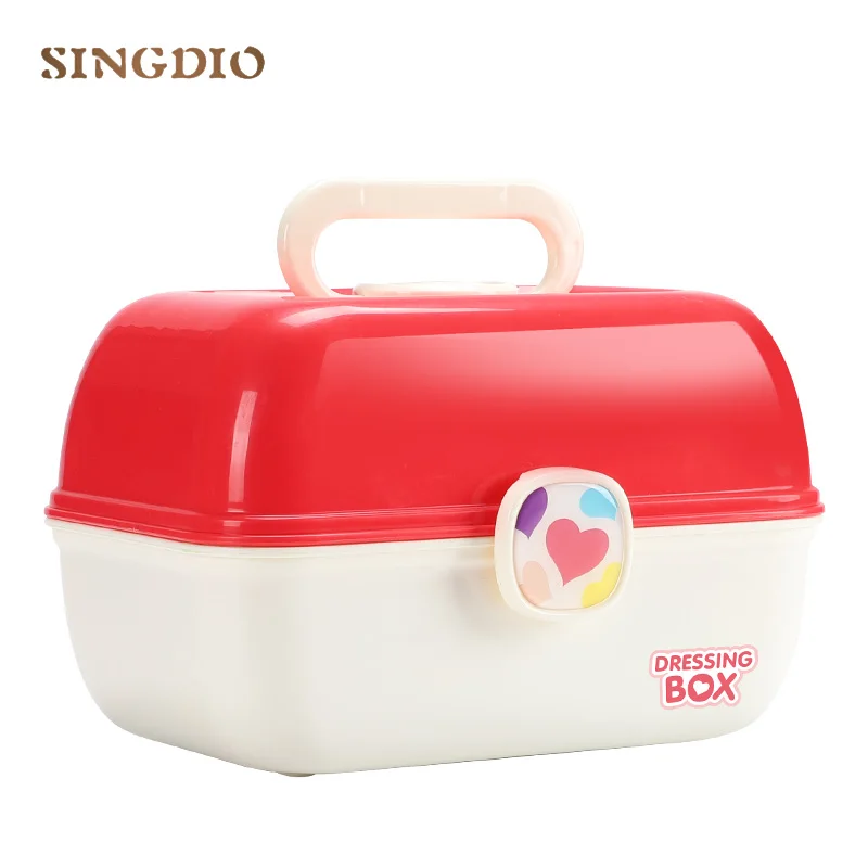 Притворяйтесь Играйте в Игрушки для макияжа розовый набор принцесса