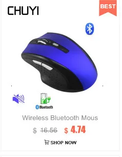 CHUYI Беспроводная Bluetooth мышь эргономичная Вертикальная компьютерная Mice1600DPI оптическая Mause 5D игровая здоровая мышь для ноутбука PC Gamer