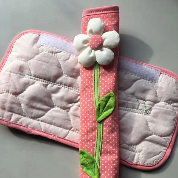 2 шт. пасторальный цветок горошек дверь/холодильник ручка Крышка Ручка дверцы