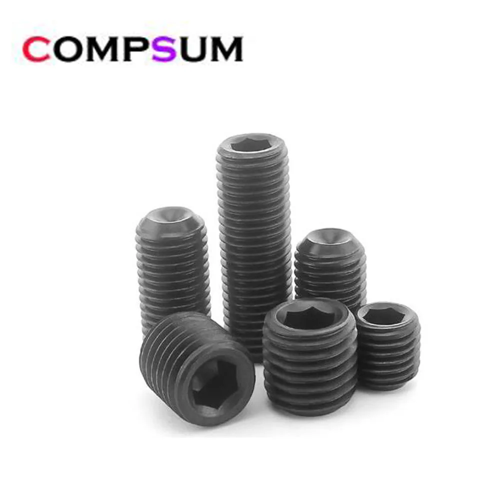 Болты винтовые шестигранные черные из нержавеющей стали Compsum Din916 12 9|Винты| |