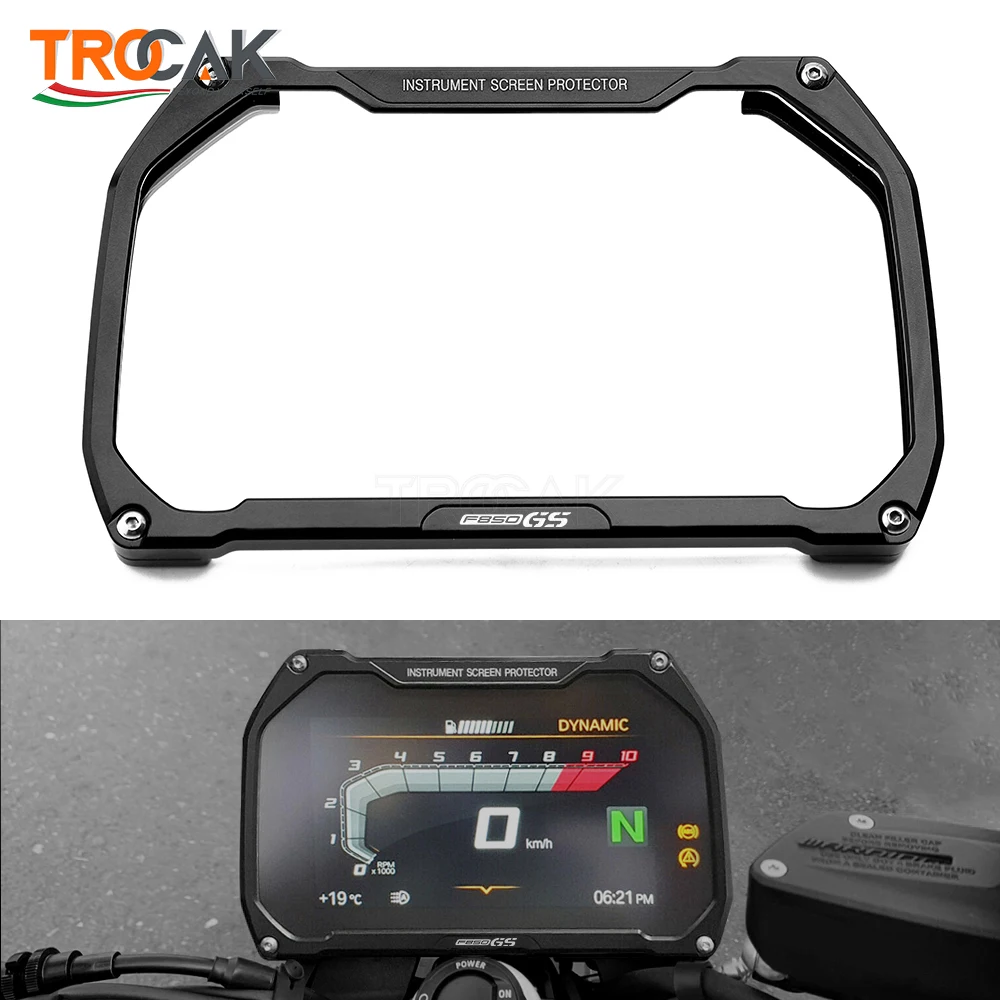 

Motorcycle CNC Meter Guard Screen Frame Cover Protection For BMW F850GS F 850 GS F750GS F 750 GS 2018-2020 2021 Accessories