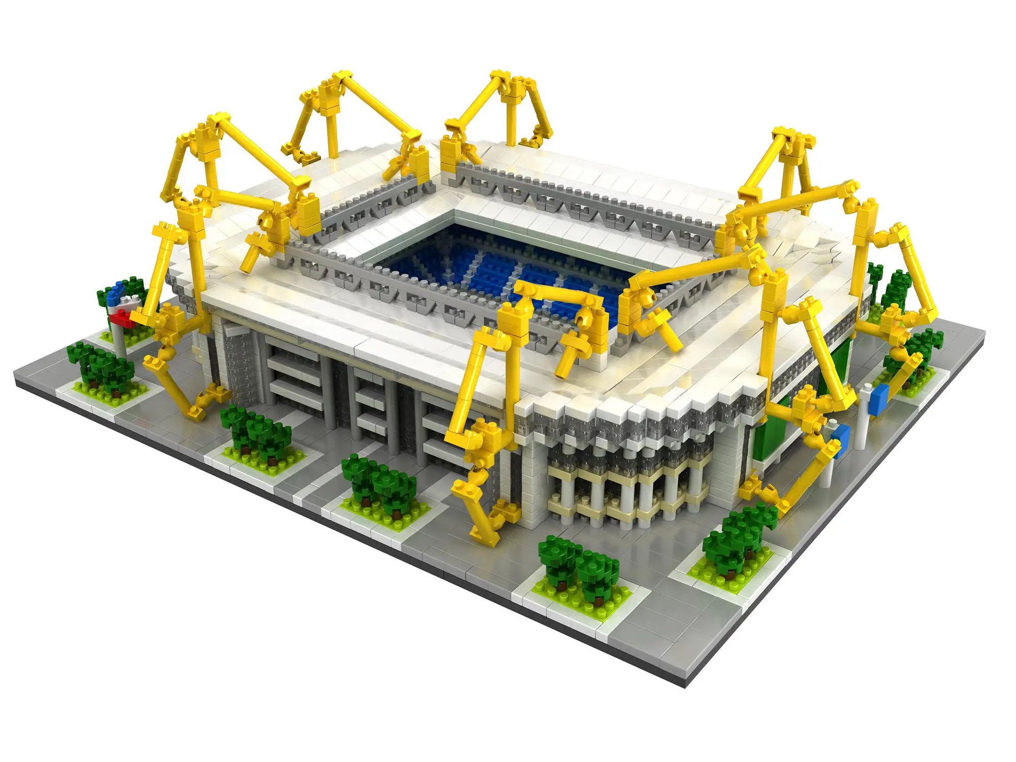 Старинный Футбольный Лагерь Nou Bernabeu San Sir стадион Реал Мадрид Барселона Алмазный