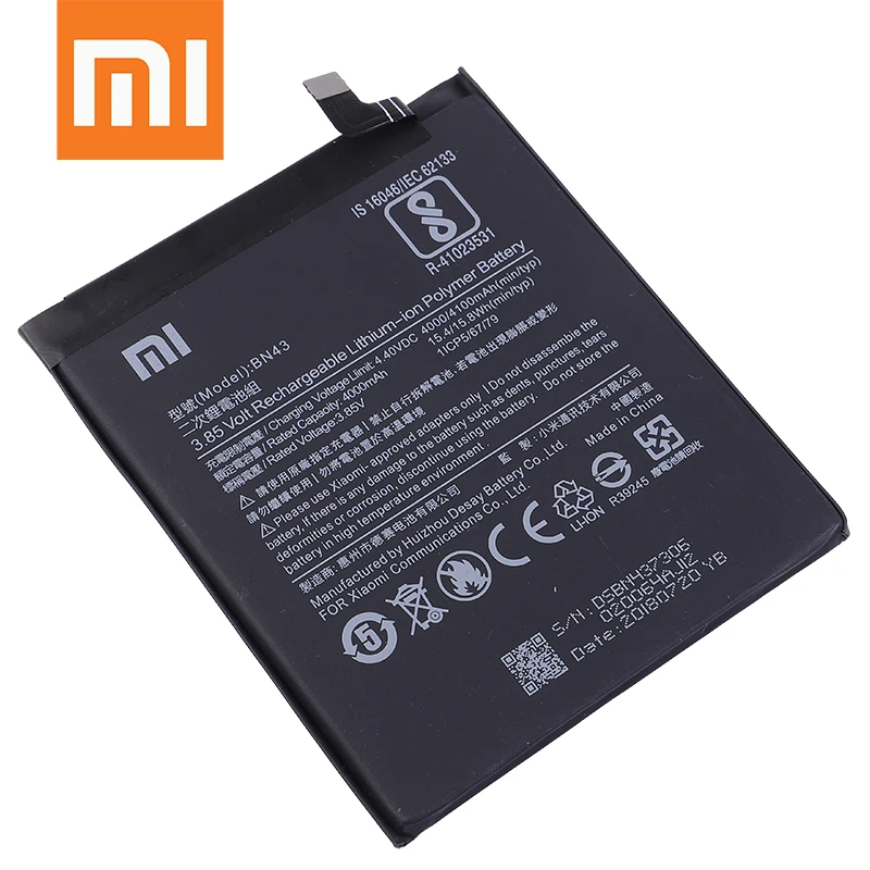 Аккумулятор для Xiaomi Redmi Note 4X 4 | Мобильные телефоны и аксессуары