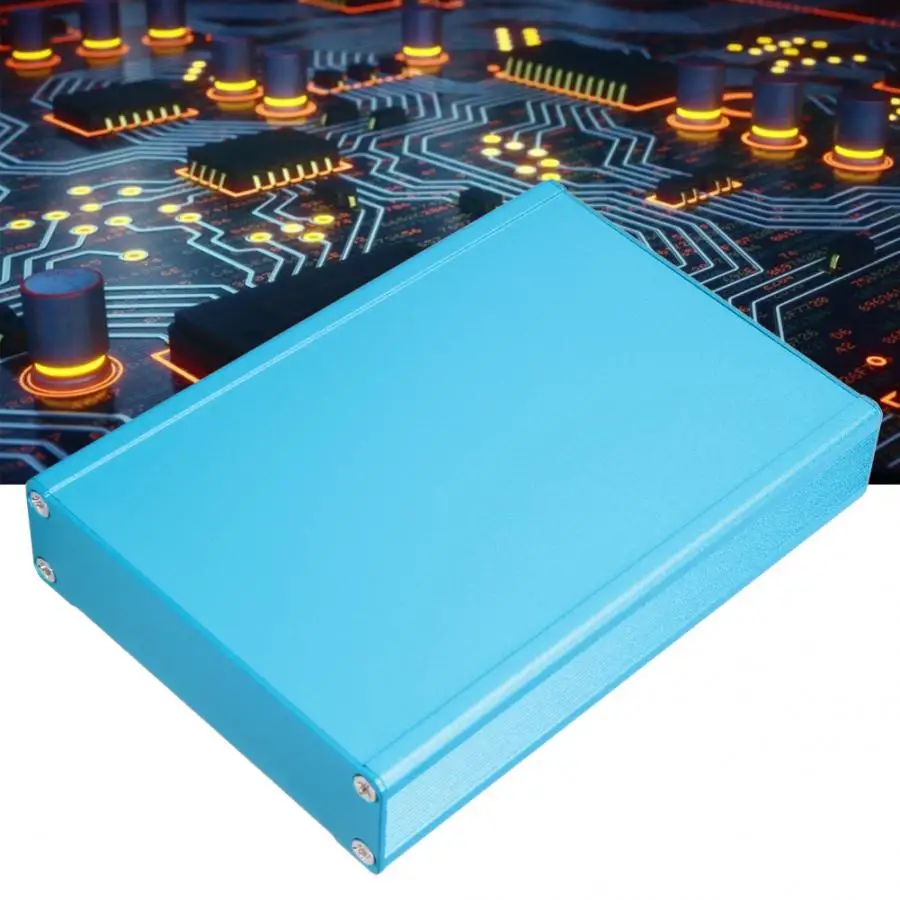 Экструдированный алюминиевый корпус diy PCB электронный инструмент проектная