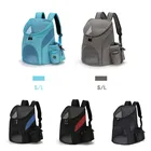 Портативная Сетчатая Сумка для собак, дышащий рюкзак для собак, большая вместительность, сумка для переноски кошек, переноска для путешествий на открытом воздухе, переноска для домашних животных