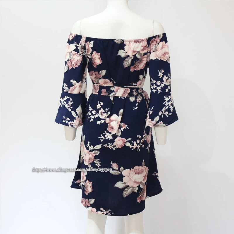 Платье женское шифоновое с открытыми плечами пикантное короткое вечернее