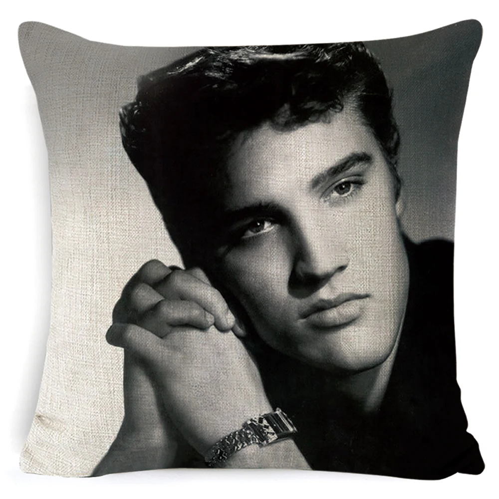 ZENGIA скандинавские рождественские Подушки Elvis Presley для автомобиля/дивана