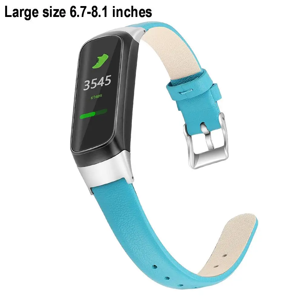 Для samsung Galaxy Fit Sm-r370 Смарт сменный ремешок для наручных часов напульсники ремни Кожаные Ремешки для наручных часов аксессуары