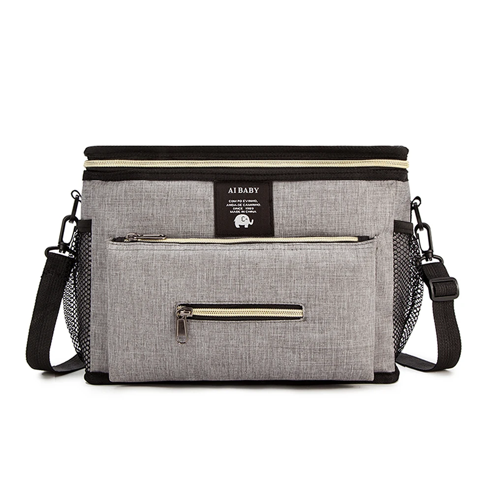 

Portable Baby Stroller Bag Large Bottle Cup Holder Diaper Bags Mummy Maternity Nappy Bag Accessories for Baby Carriage Bags