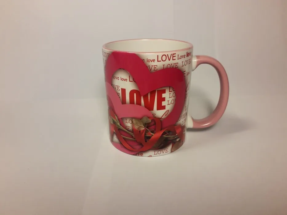 Кружка &quotLove Love&quot Красивая. Большая. Сувенирная. В подарок с приколом юмором