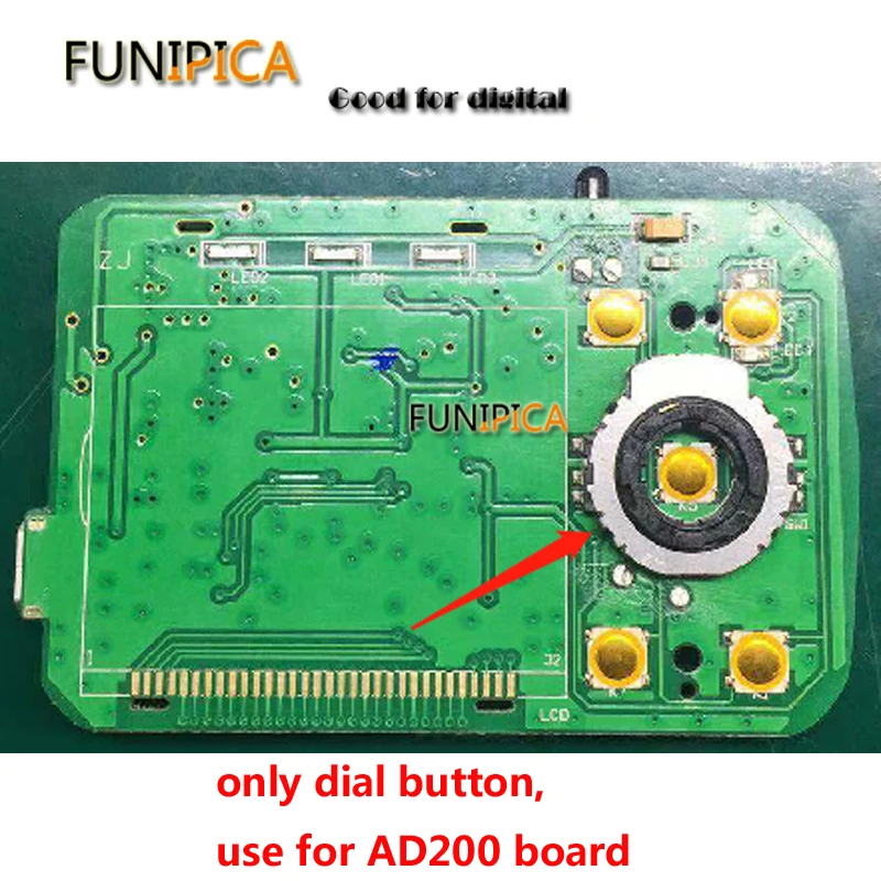 Оригинальная новая кнопка циферблата AD200 для материнской платы Godox swich speedlite