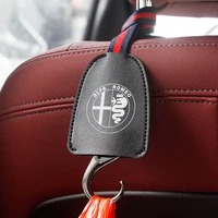 car seat back storage hook portable hanger holder storage bag purse cloth clip accessories for alfa romeo gtam giulietta giulia