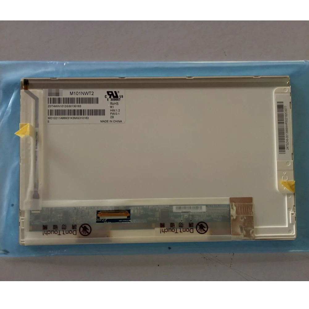 

10.1inch 1024(RGB)*600 M101NWT2 R1 LCD Screen Display Panel for IVO LVDS Laptop Digitizer Monitor Replacement