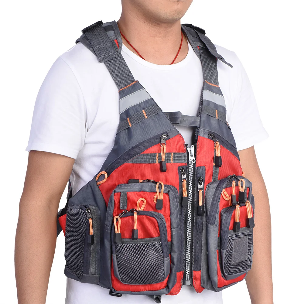 Спасательный жилет для спорта на открытом воздухе рыбалки мужской дышащий