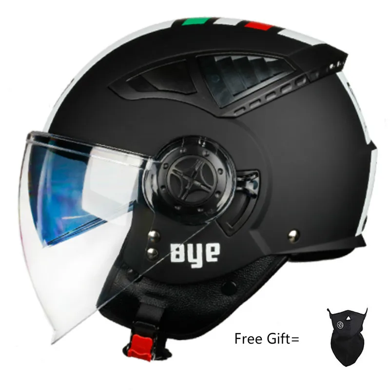 

Мотоциклетный шлем в стиле ретро с открытым лицом и откидным козырьком, съемные и моющиеся внутренние накладки, винтажные черные мотоциклетные шлемы