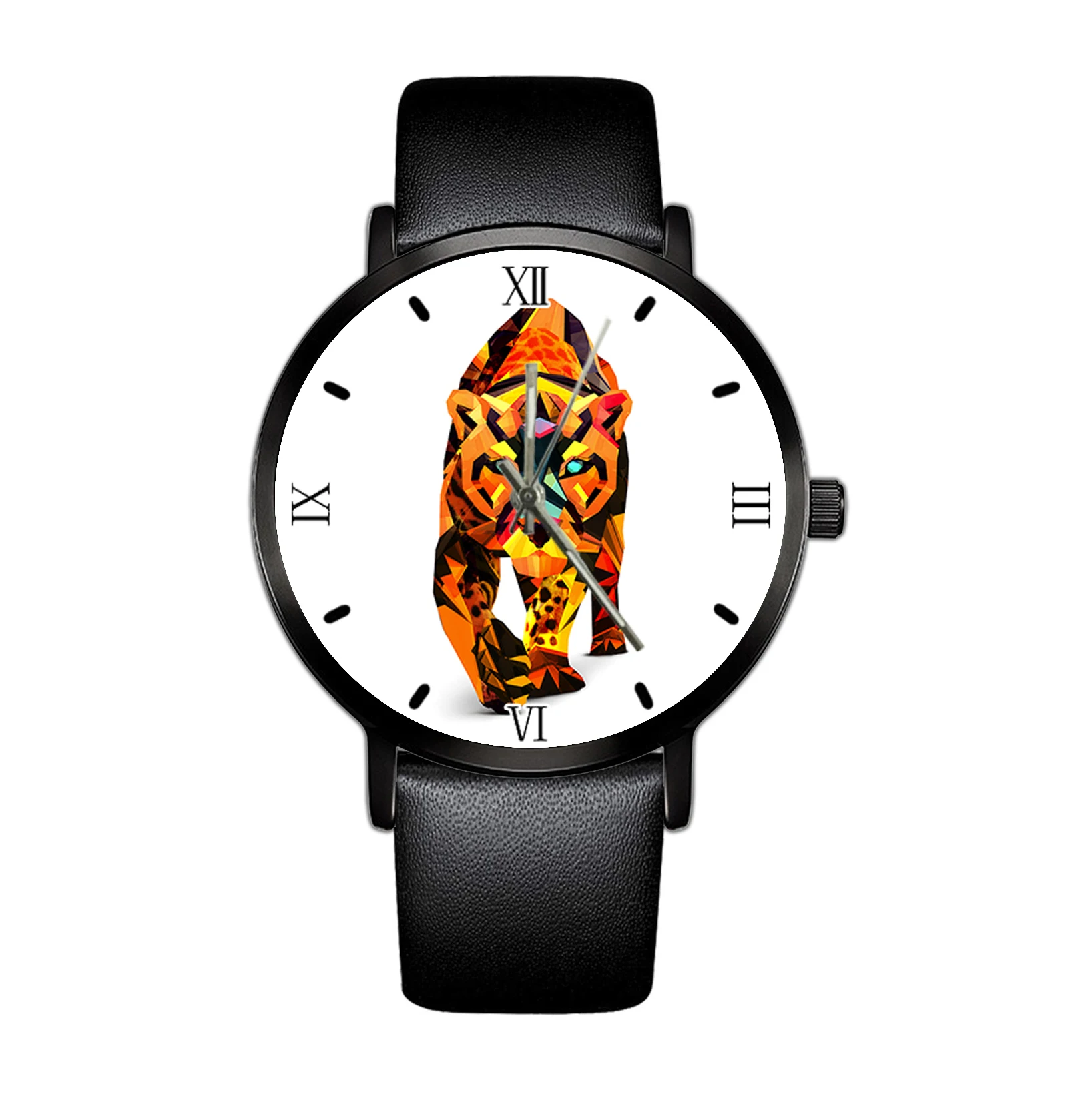 

2021 Men's Minimalist Fashion Quartz Watch Leather Belt Quartz Elegant Ultra Thin Watch Business Clock Simple Design Fa