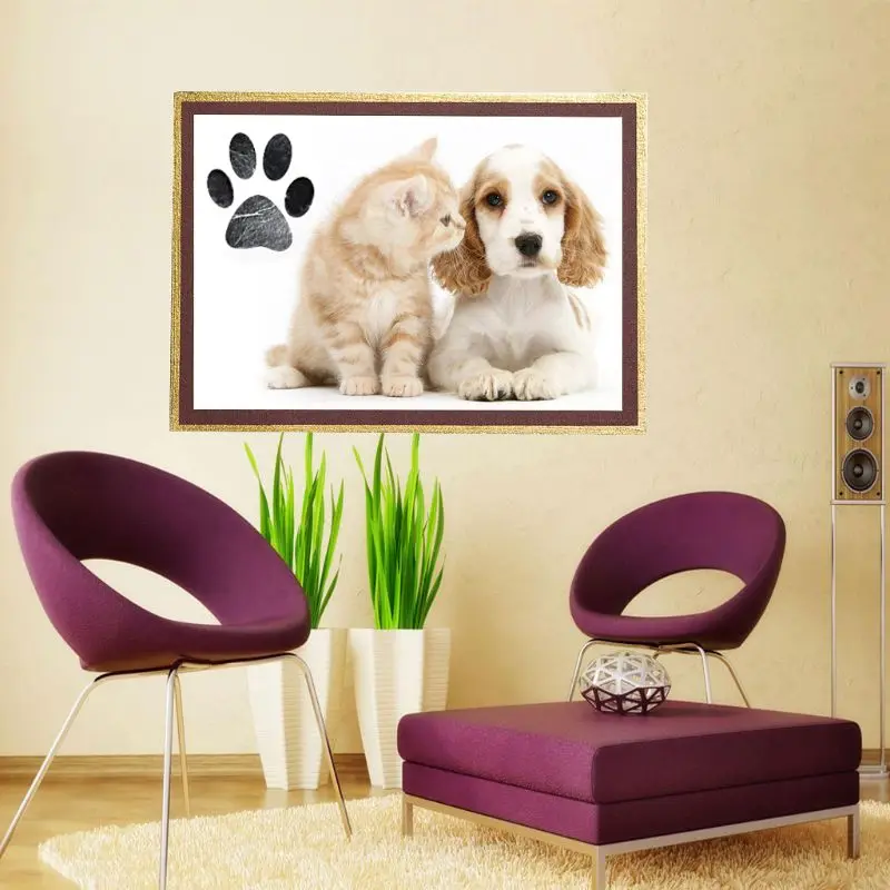 

1Set Baby Handprint And Footprint Ink Pads Paw Print Ink Kits For Babies And Pets Dropshipping