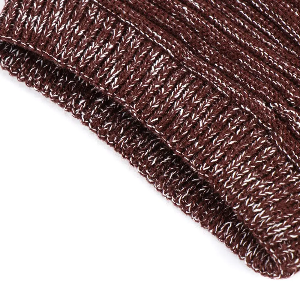 

1 Pcs Unisex Fashion Knitted Beanies Hat Autumn Winter Warm Oversized Cap For Women Men Soft Cotton Hat High Quality
