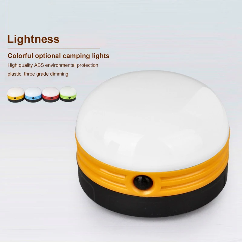 

2021 Super Bright Waterproof Portable Camping Lantern Night Light 3w 3 modes LED Camping Light Outdoor Emergency Lamp Warm White