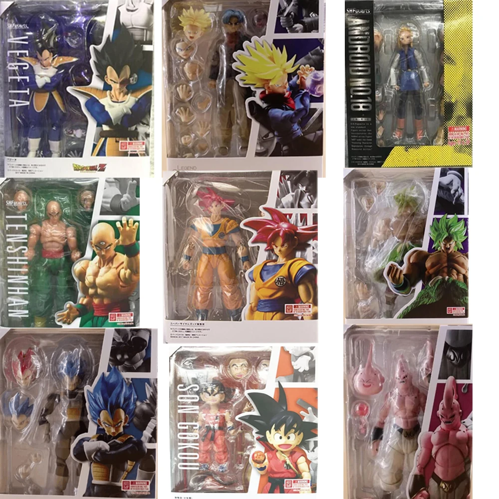 Broly супер сайян Сон Гоку Android Вегета плавки злых маджин Буу экшн Фигурки