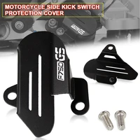 f750 f850 gs aluminum motorcycle side kick switch protection cover for bmw f750gs f850gs f 850 gs adv adventure 2018 2019 2020