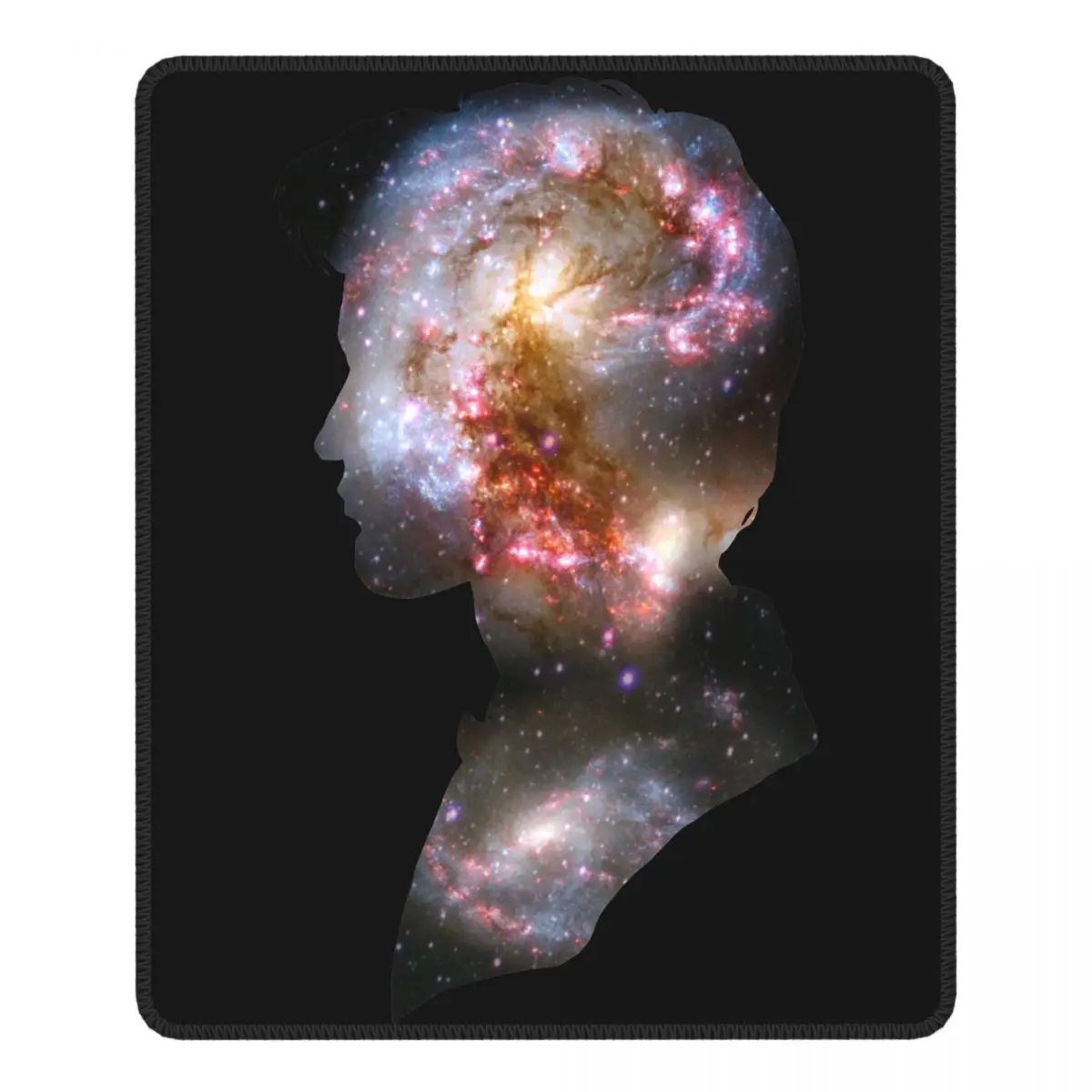 Винтажный коврик для мыши Doctor Who 11th Galaxy нескользящий резиновый поликарбонатный